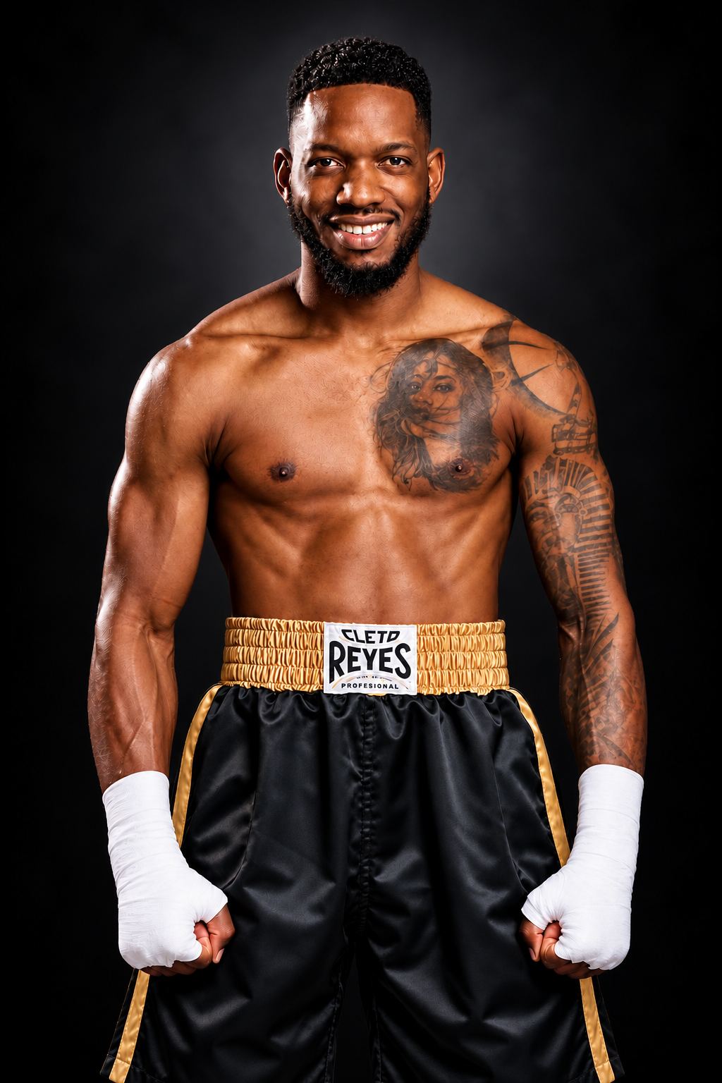 Patrick Cowboy Patterson boxing portrait
